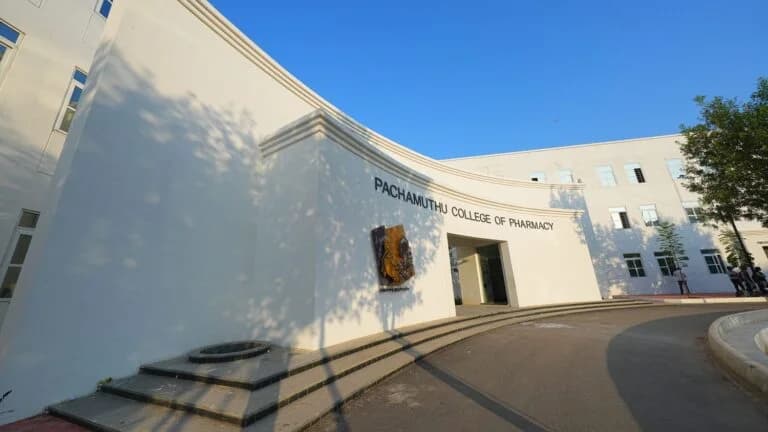 Pachamuthu College of Pharmacy building entrance